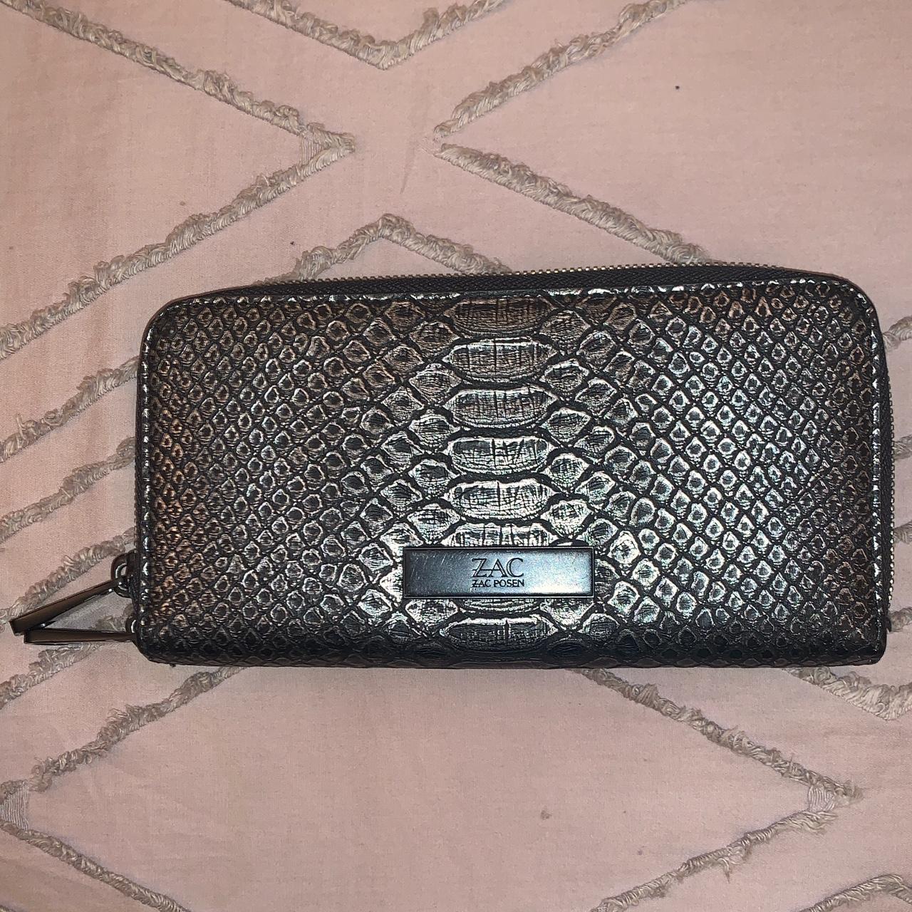 Zac Posen Women's Black and Silver Wallet-purses (3)