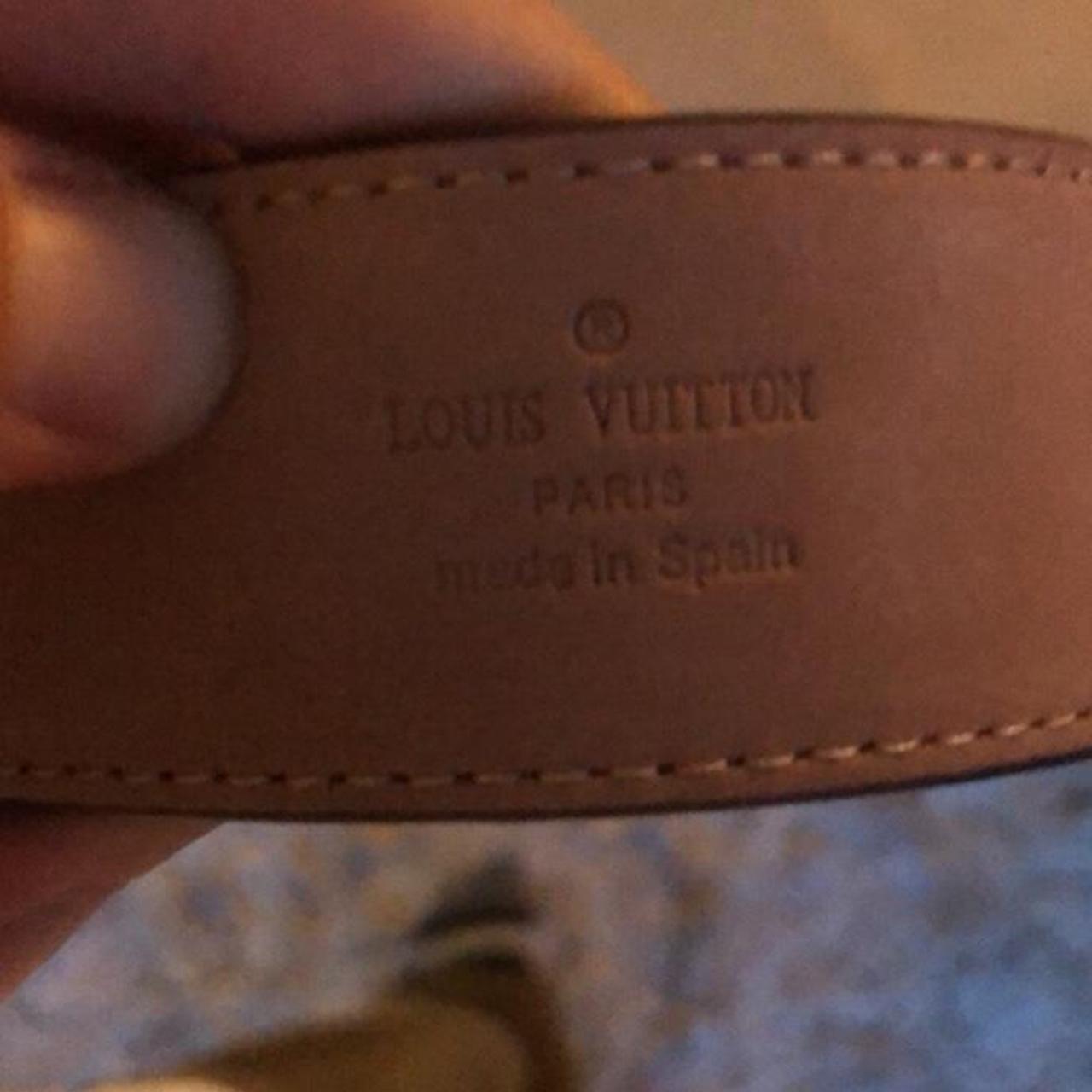 Louis Vuitton belt never worn frog skate belt... Depop