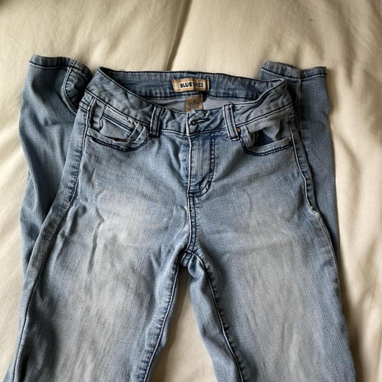 Size 1 Blue Spice Jeans - Perfect for professional... - Depop