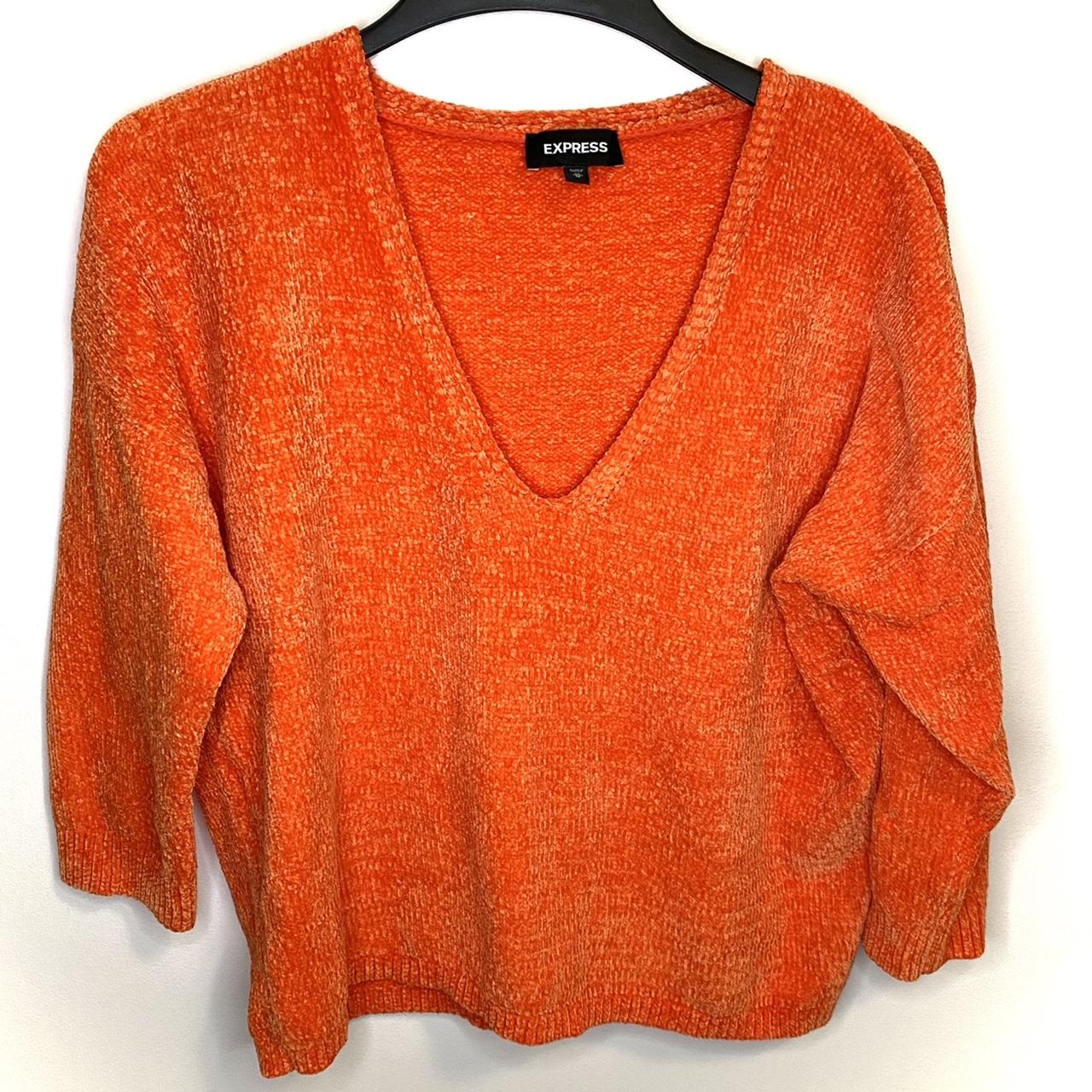 Neon orange hot sale crop jumper