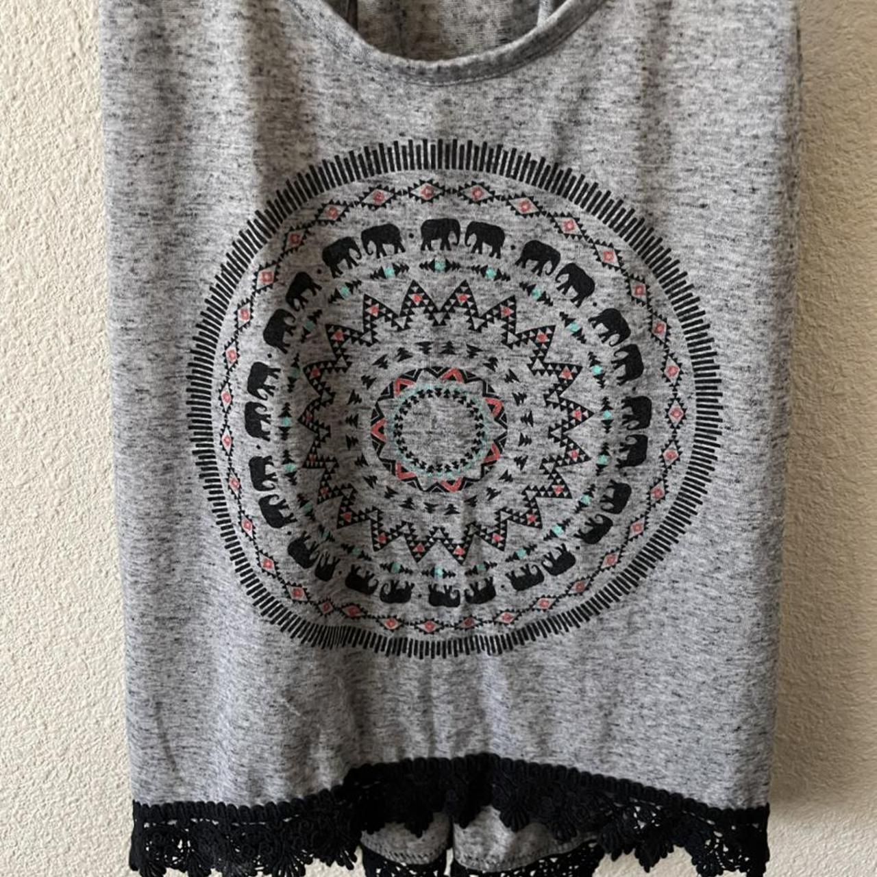Product Image 2 - Grey Graphic tank top with