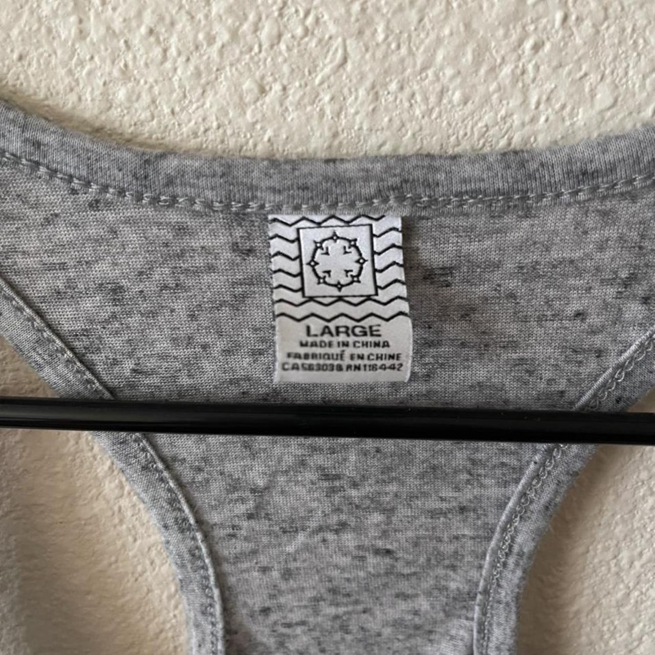 Product Image 3 - Grey Graphic tank top with