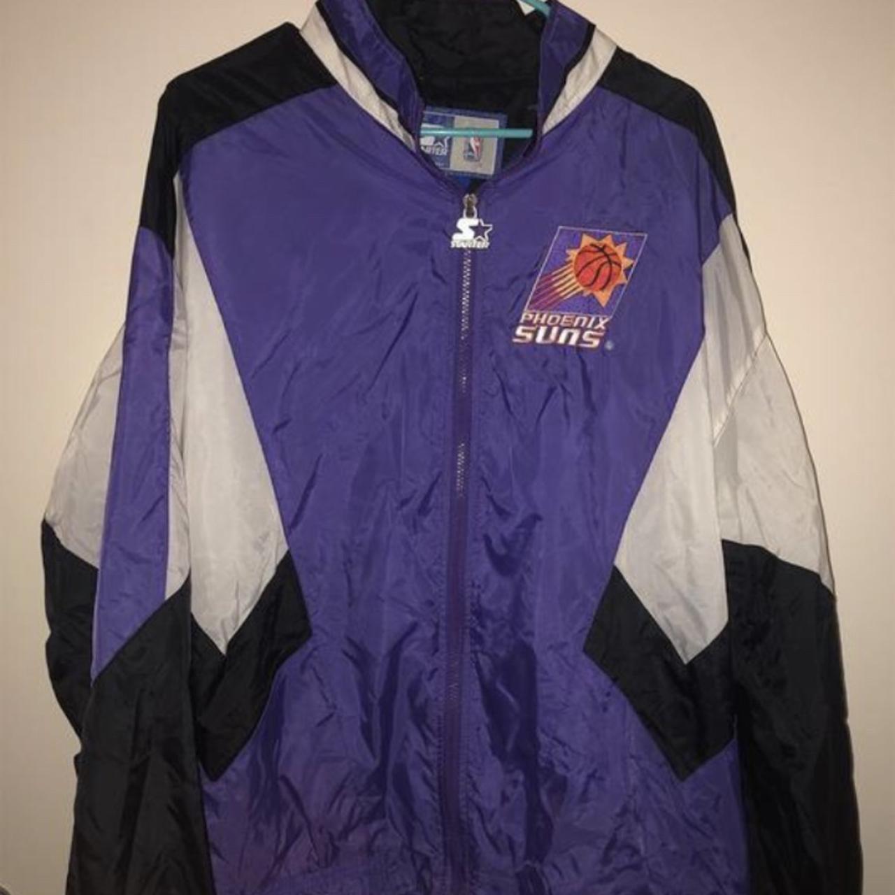 Vintage 90s Phoenix Suns NBA Starter jacket size XL.... - Depop