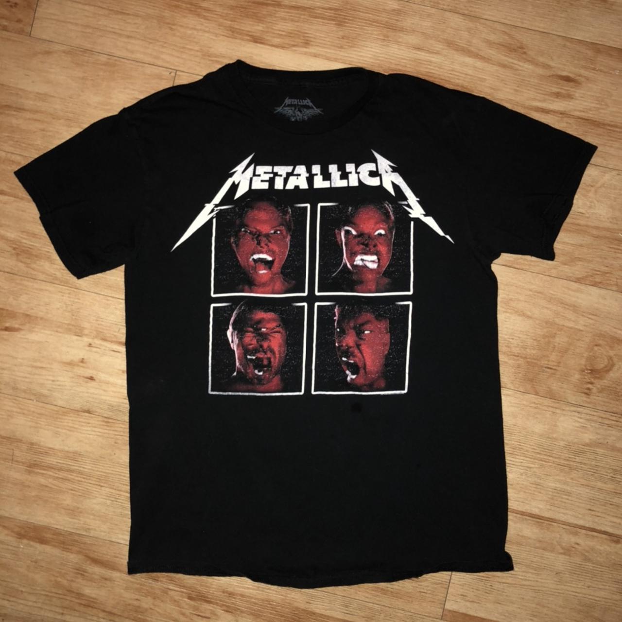 2018 Metallica tour shirt size medium - Depop