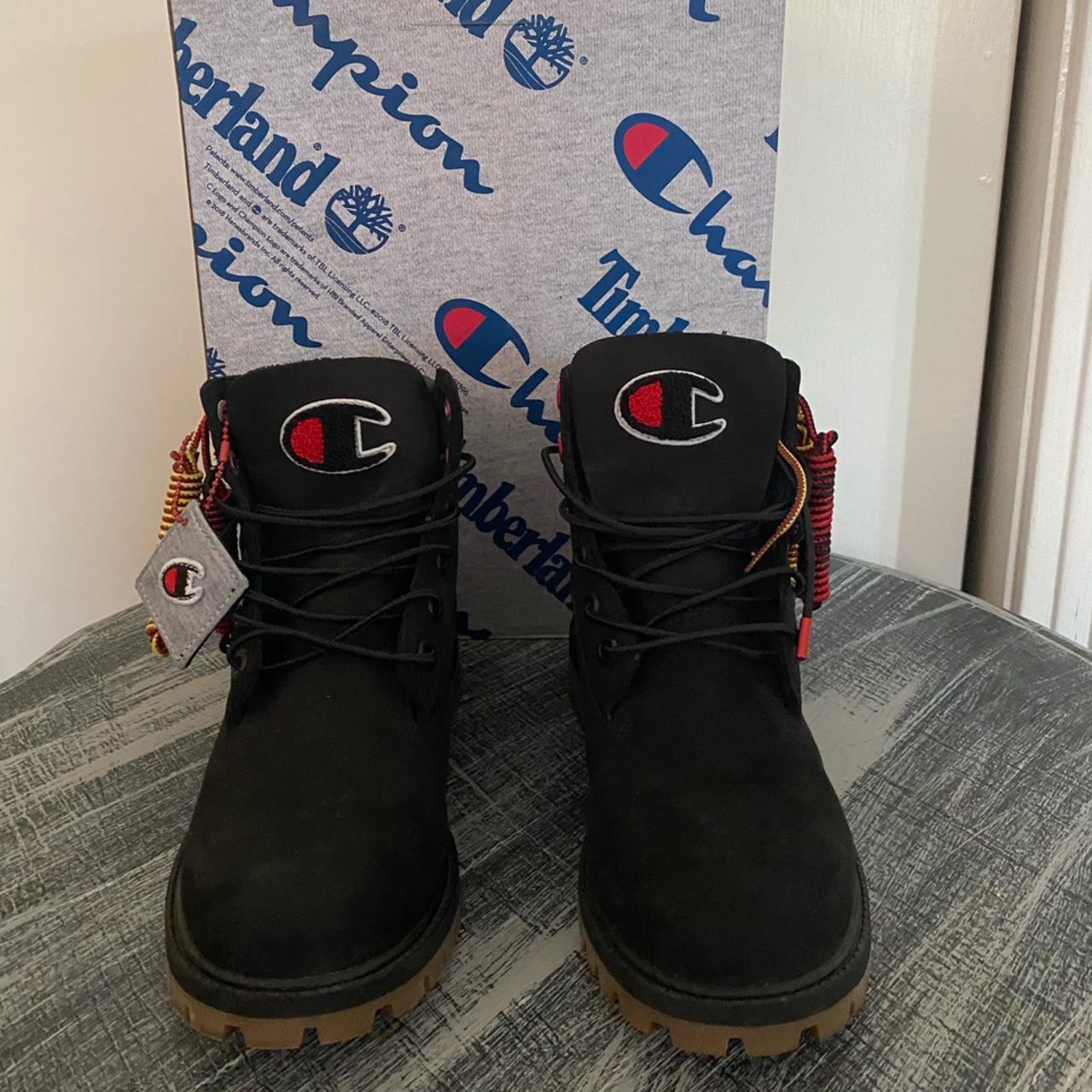 Champion x Timberlands Collab 50 Very Good. Depop