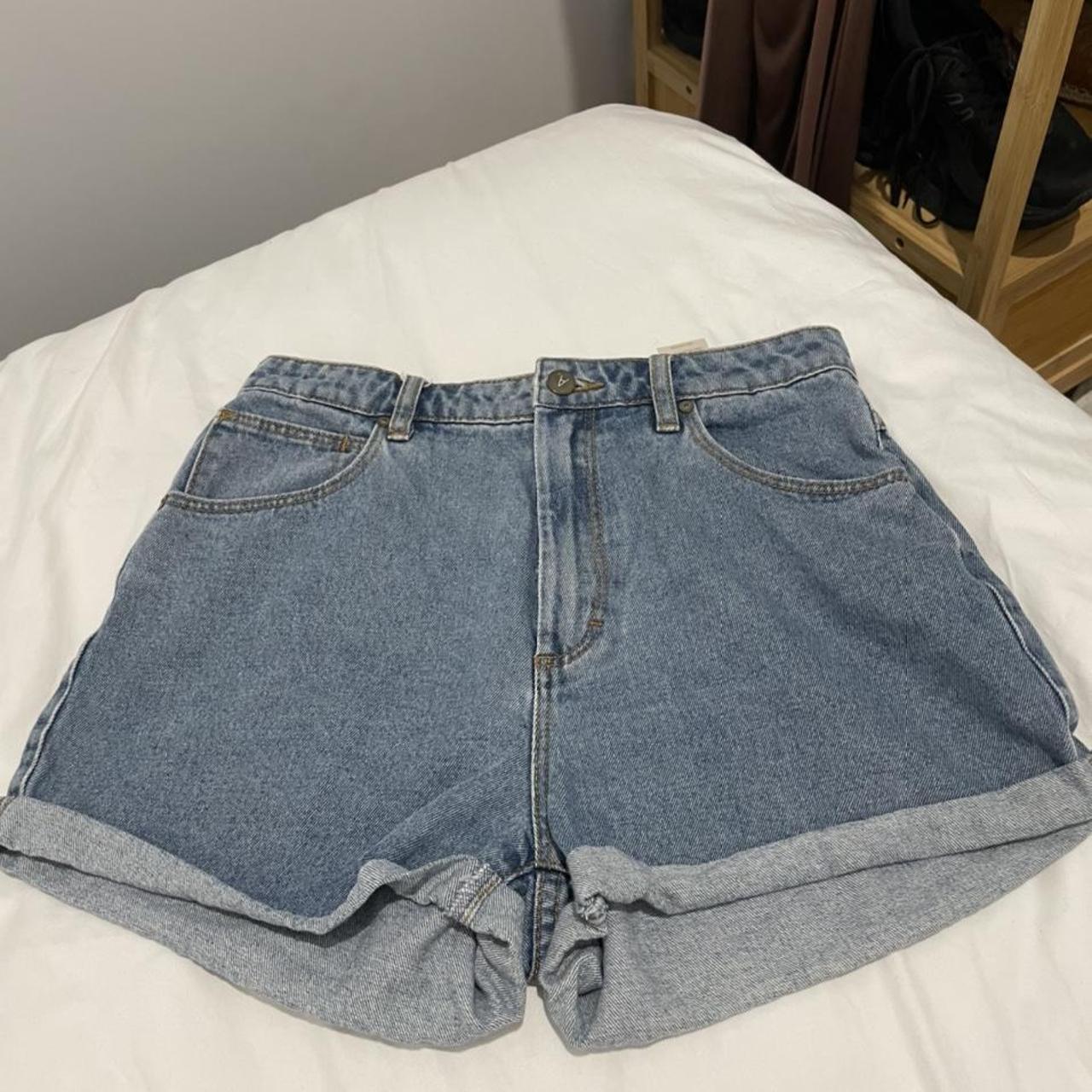 Abrand jeans shorts. In near perfect condition. Size... - Depop