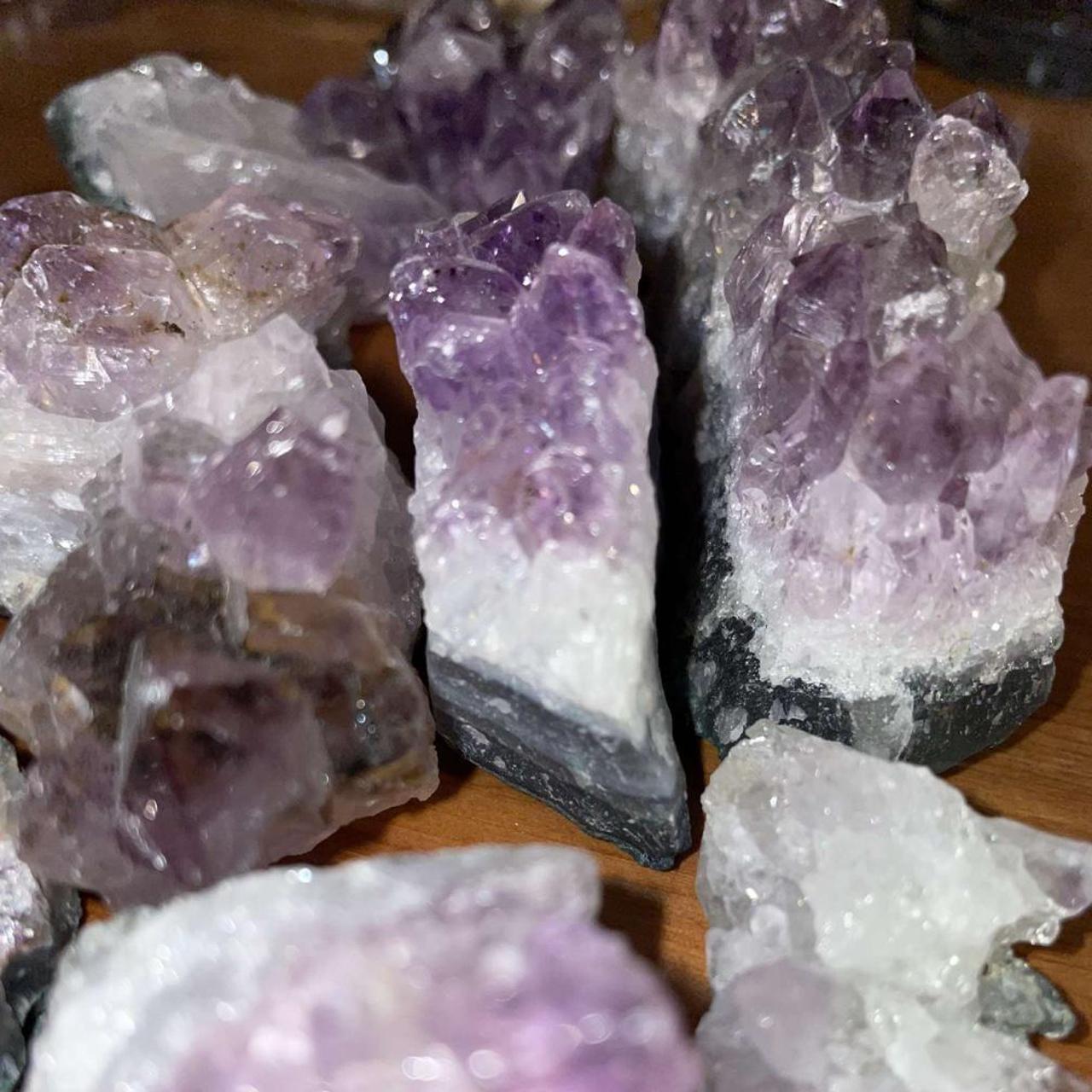 Amethyst crystal rocks🧞🧞🧞 Depop