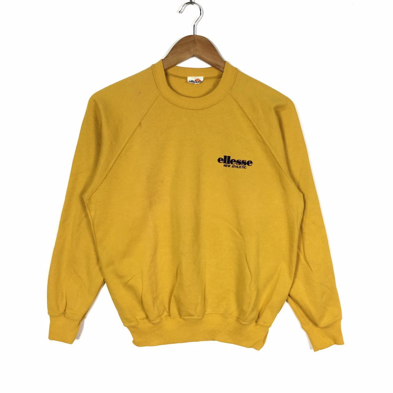 Ellesse Men's Yellow Sweatshirt | Depop