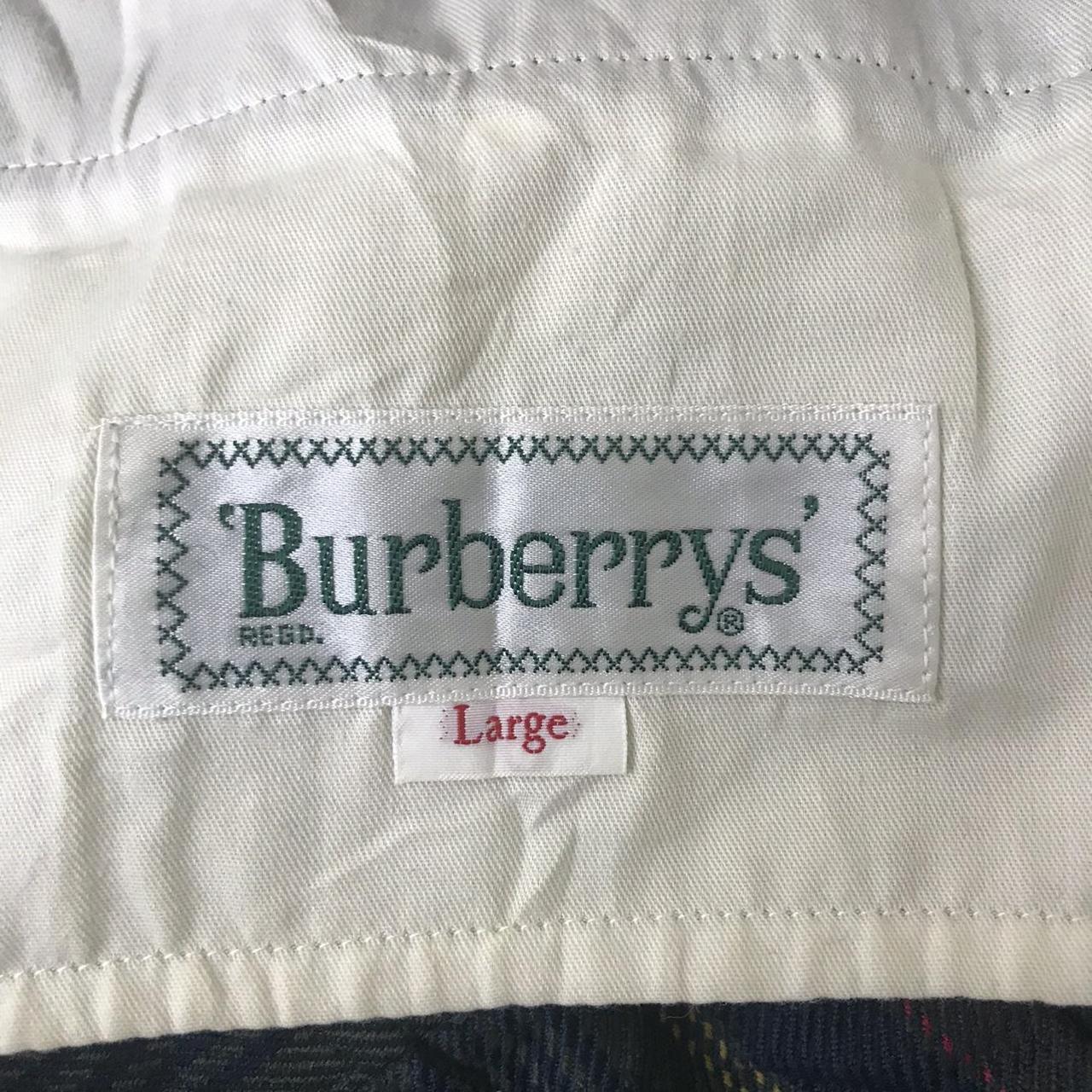 Vintage BURBERRYS LONDON Stripes Wool Trousers Pant... - Depop