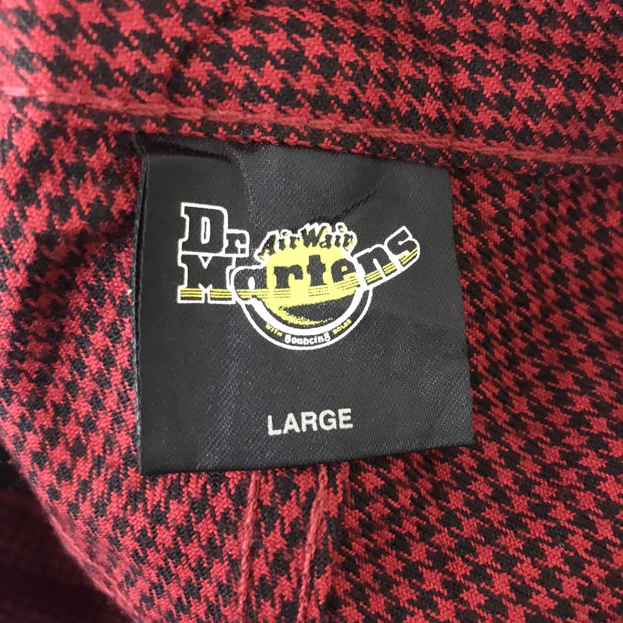 DR MARTENS Houndstooth Punk Skin Head Japan Wool... - Depop