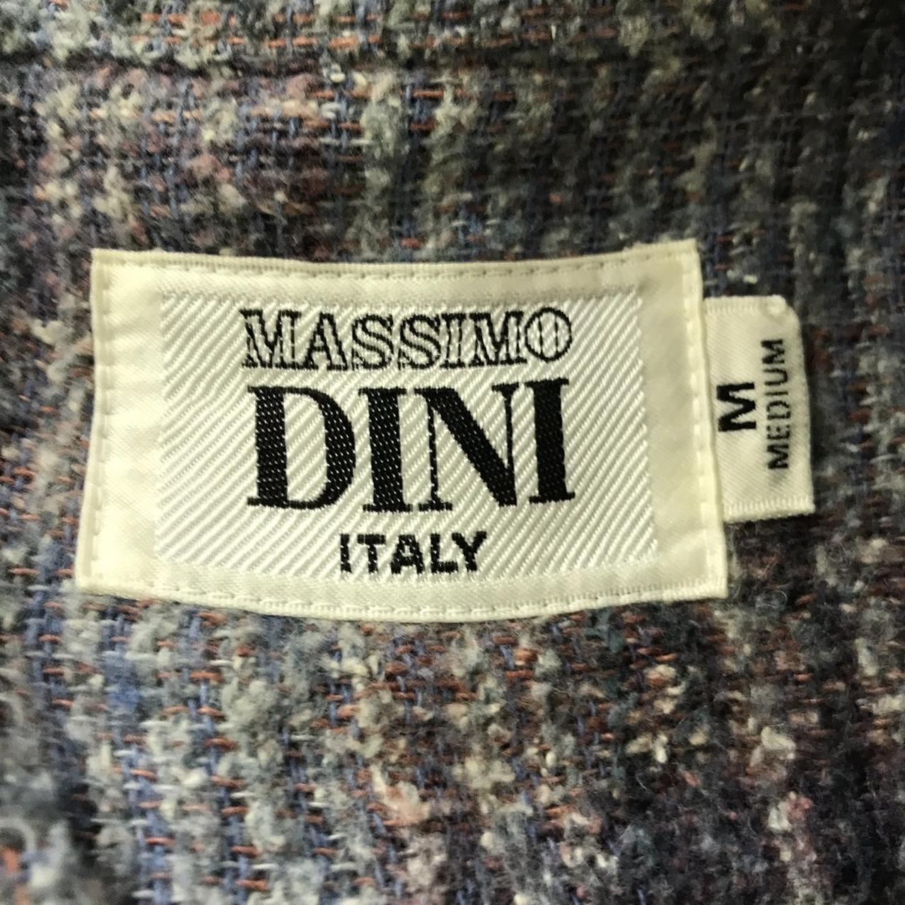 MASSIMO DINI ITALY Brand Design Wool Coat... - Depop