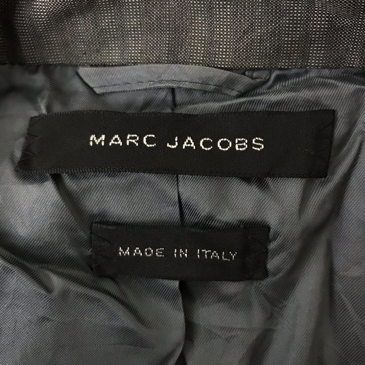 MARC JACOBS ITALY Stripes Usa Brand Blazer Coat... - Depop