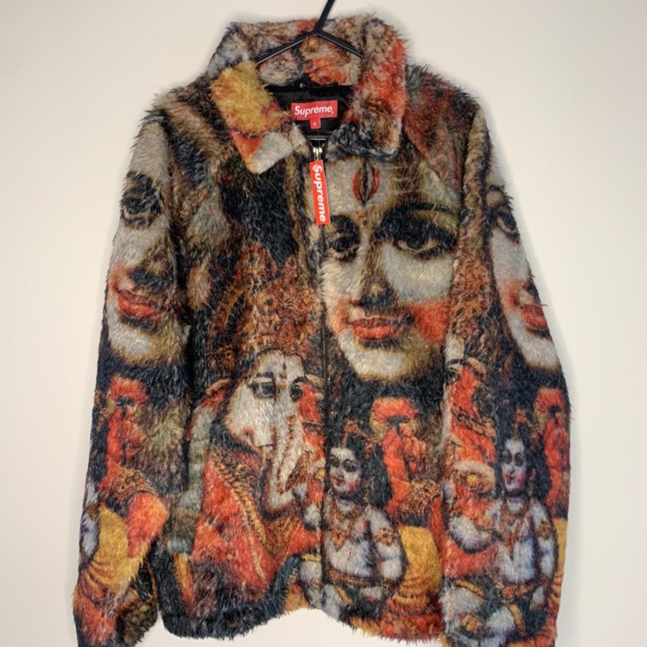 Supreme Ganesh fleece faux fur Brand new Small - Depop