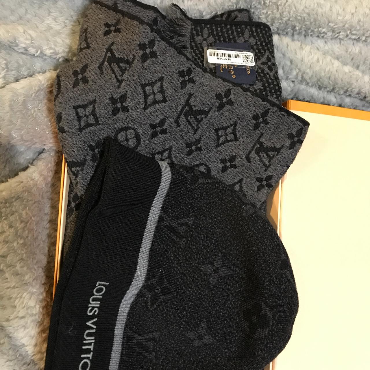 Authentic huge Louis Vuitton scarf This is a big - Depop