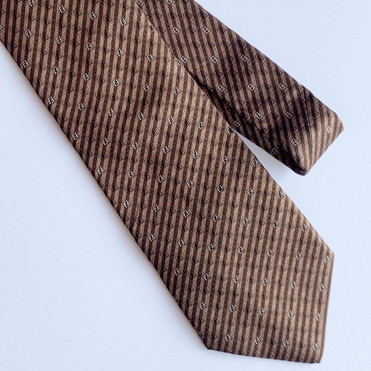 Fendi 2025 monogram tie