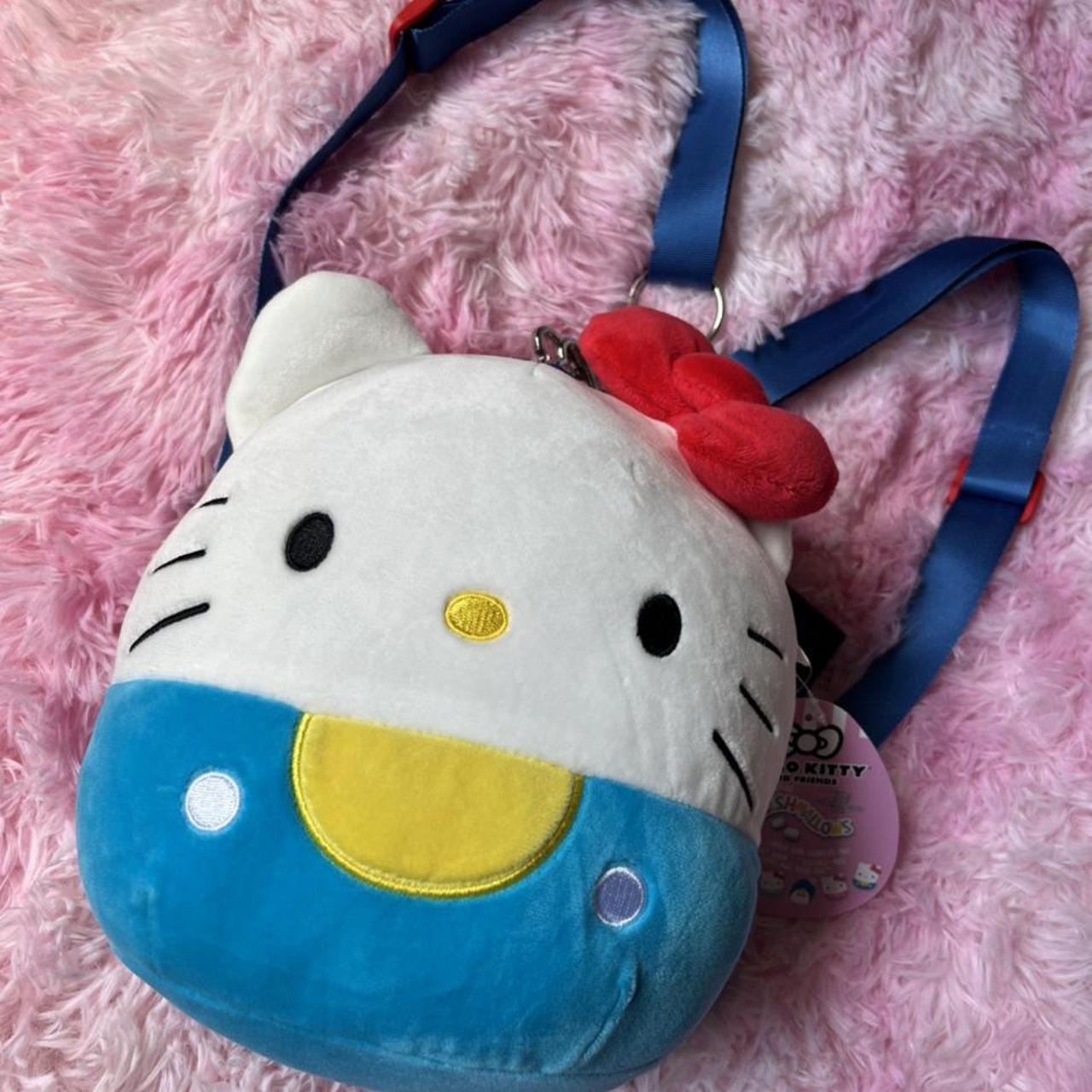 Squishmallows Women's Red and Blue Bag | Depop