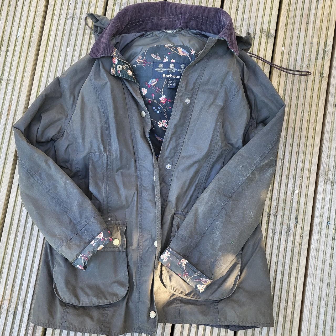 womens barbour jacket size 14