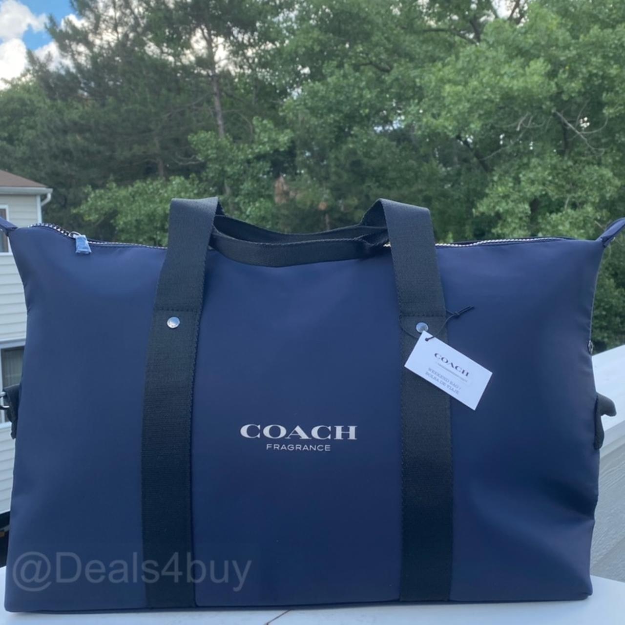 Coach Bright Blue Legacy Duffle Bag With Tassels style - Etsy Ireland