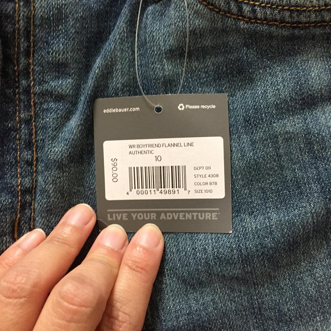 Eddie Bauer insulated lowrise boyfriend... Depop