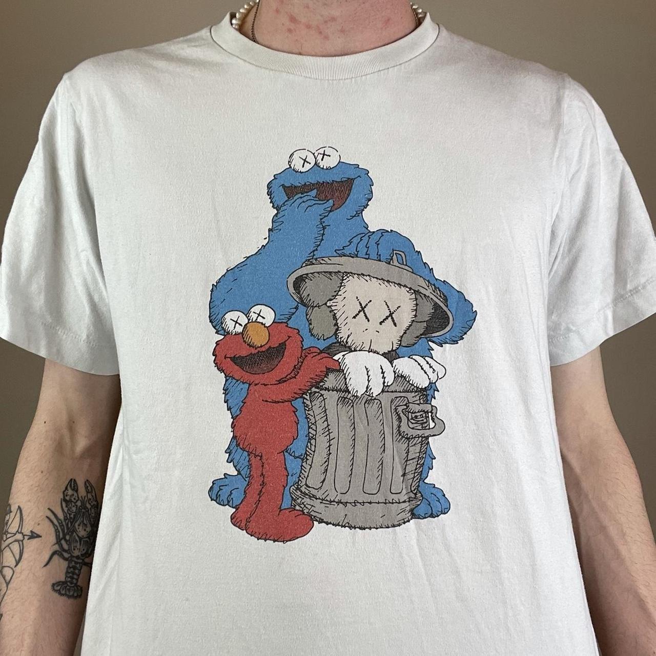 Laws Uniqlo X Sesame Street Graphic Tee Shirt Good... - Depop