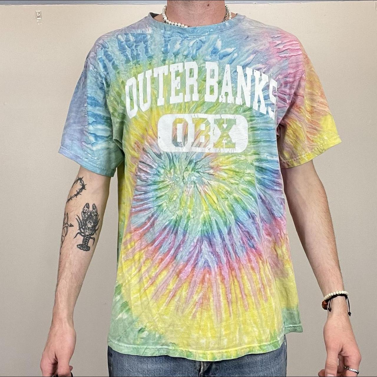 outer banks tie dye shirt