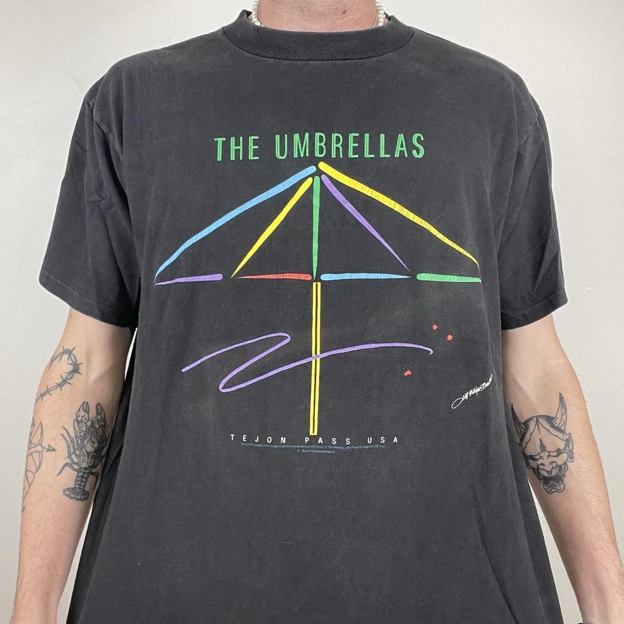 Vintage The Umbrellas Indie Band Tee Shirt Good... Depop