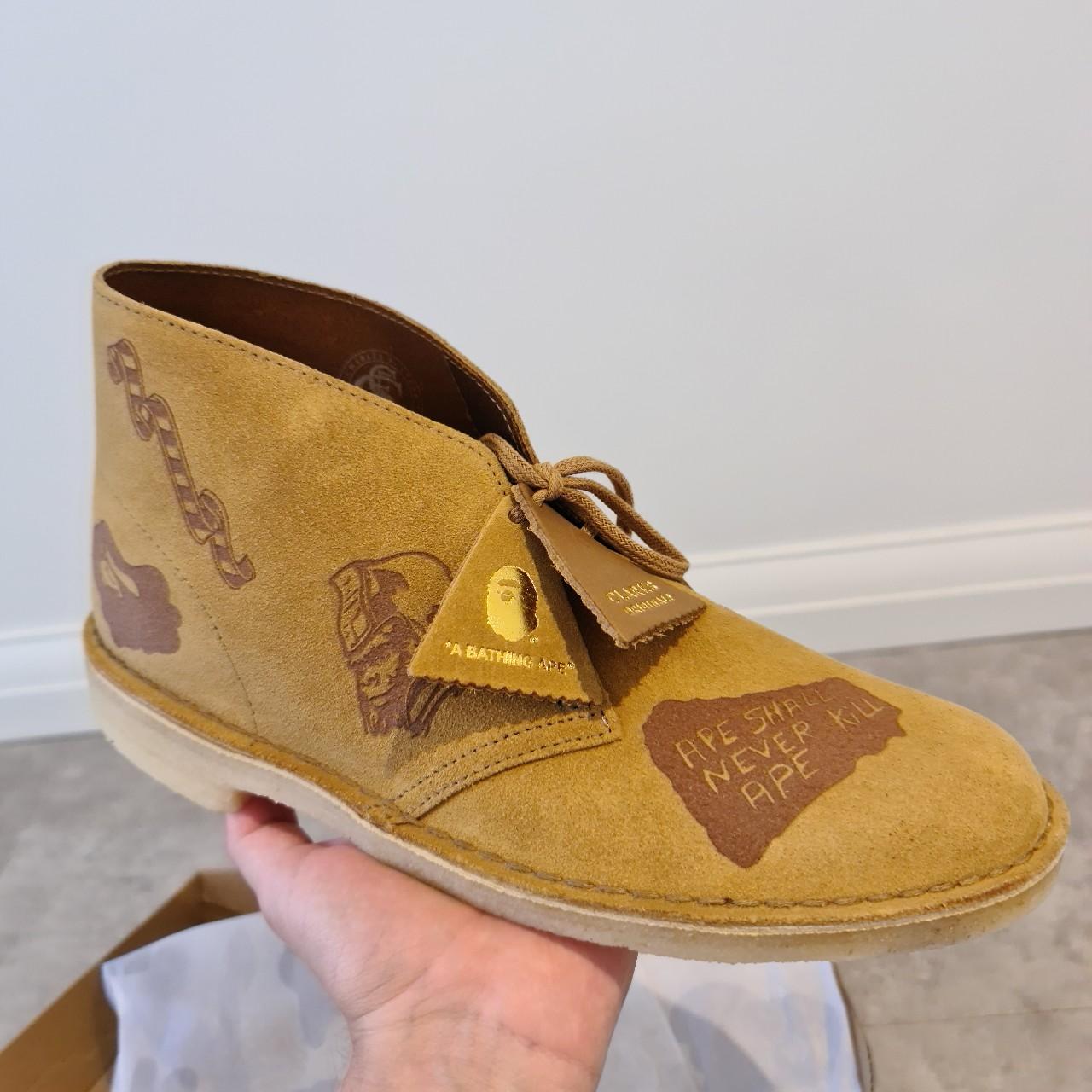 Bape clarks sales