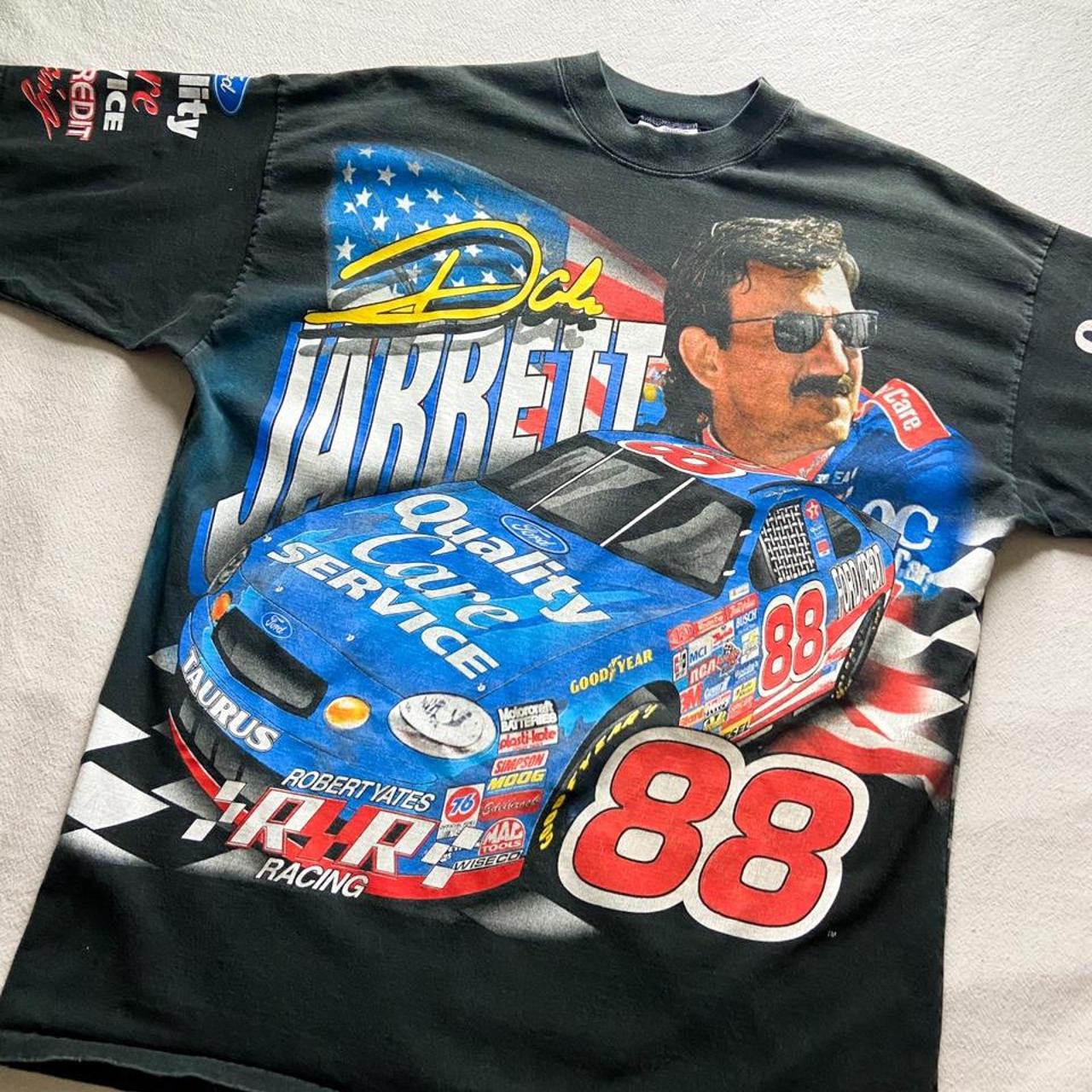 Vintage Nascar All Over Print T Shirt Xxl Made In... - Depop