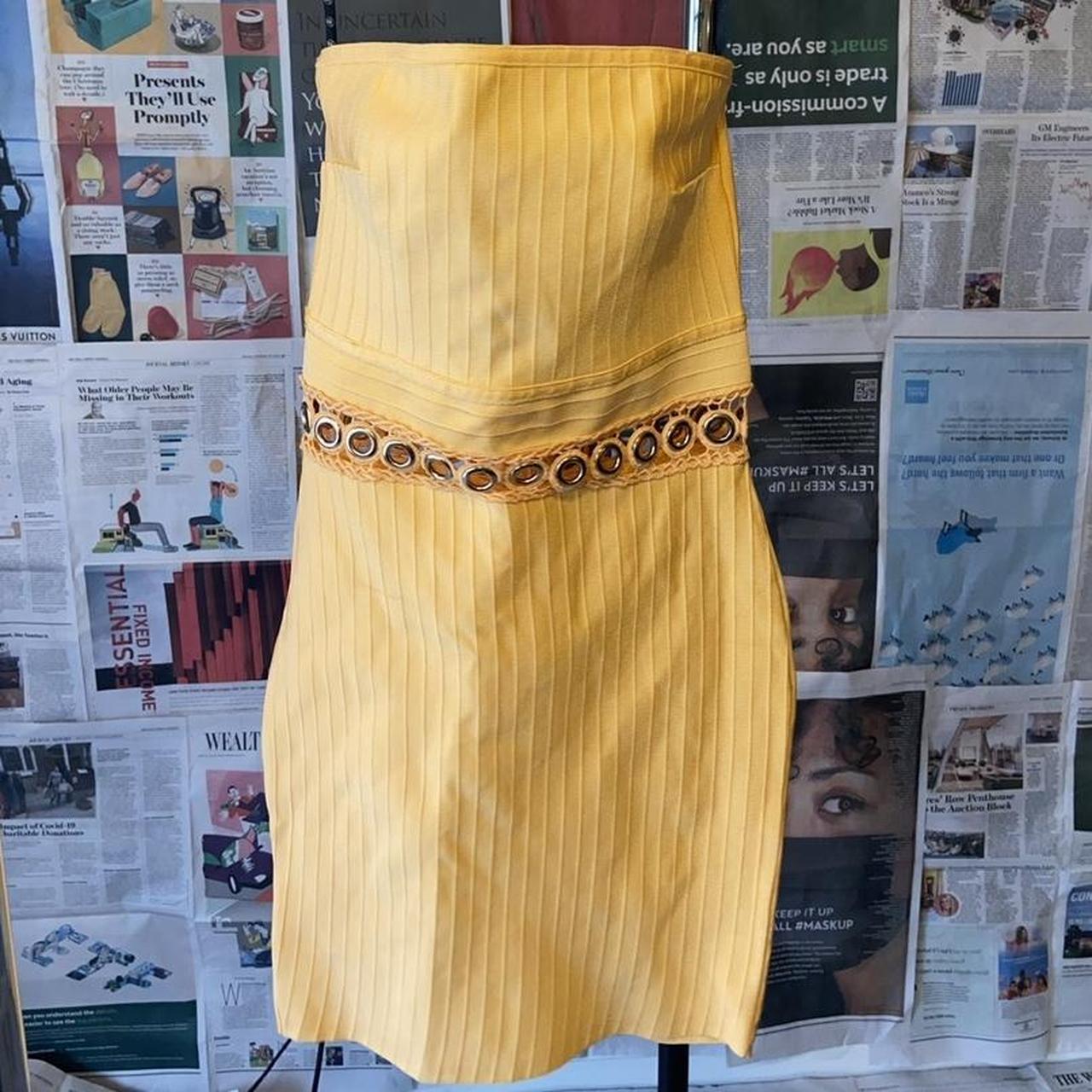 Missguided Women's Yellow Dress (4)
