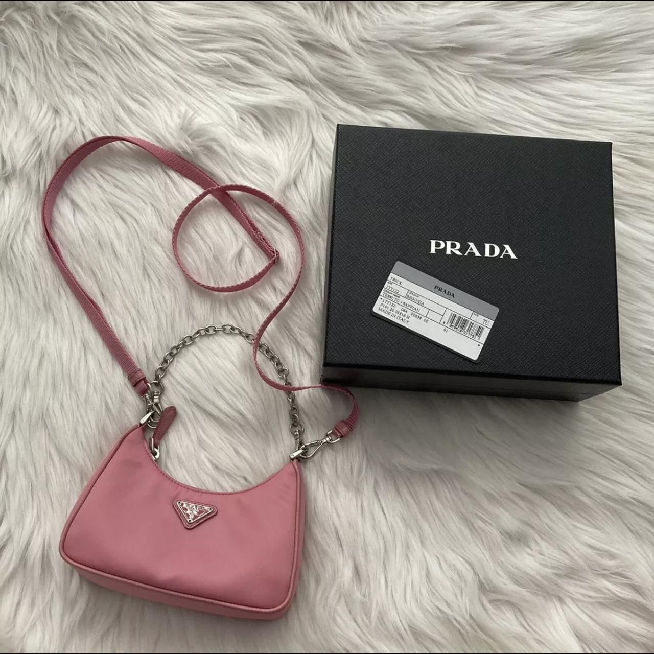 Prada Pink Tessuto Re-Edition 2000 Mini Bag