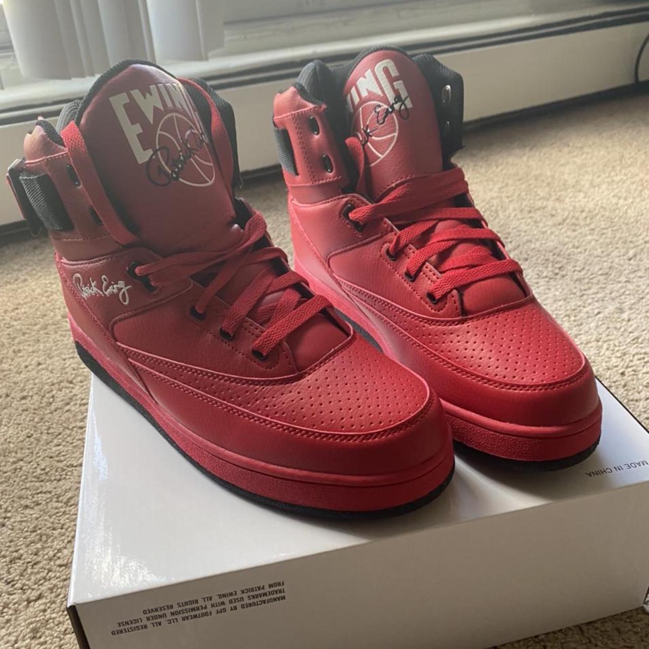 all red patrick ewings