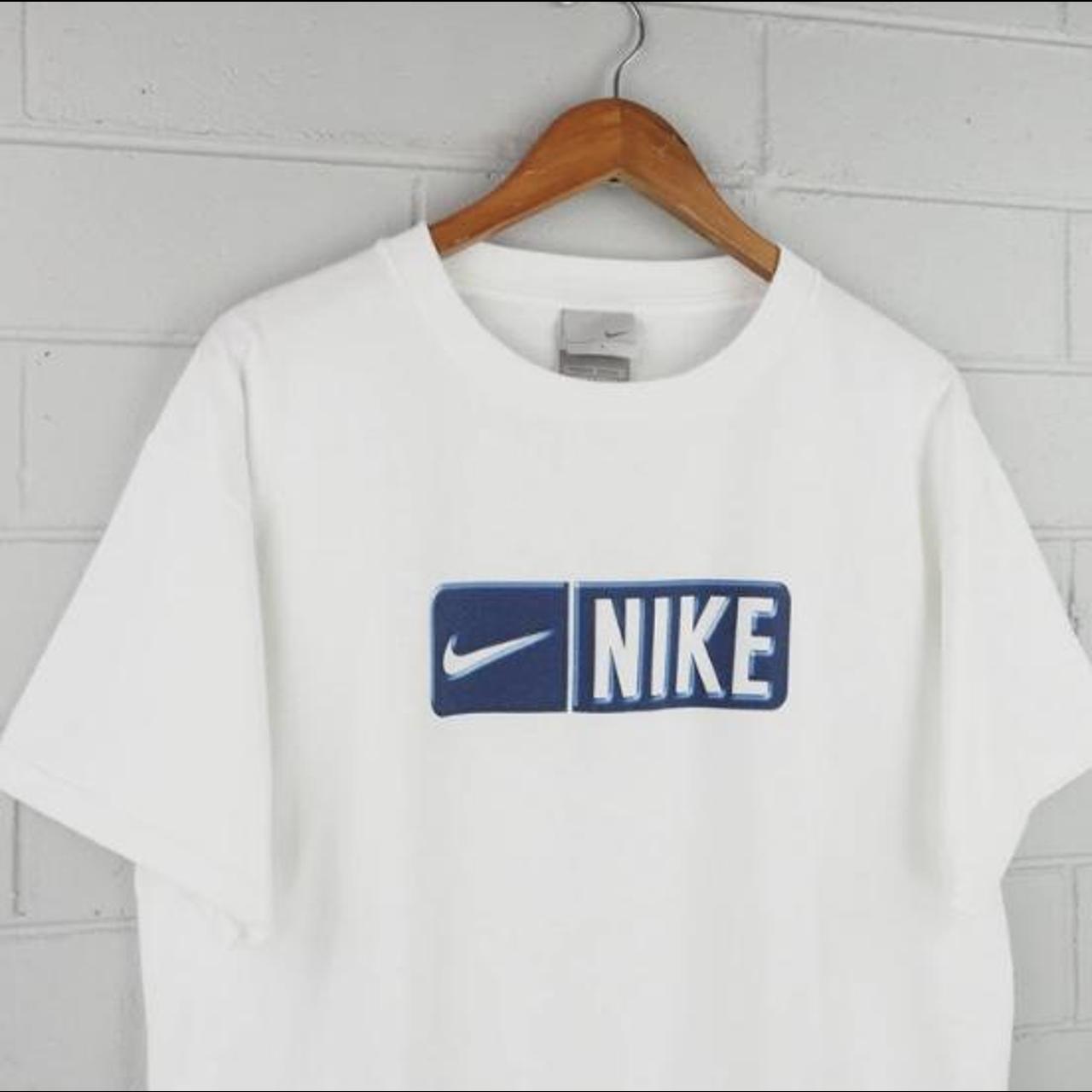 Nike Vintage Spell-out T-Shirt clean vintage nike... - Depop