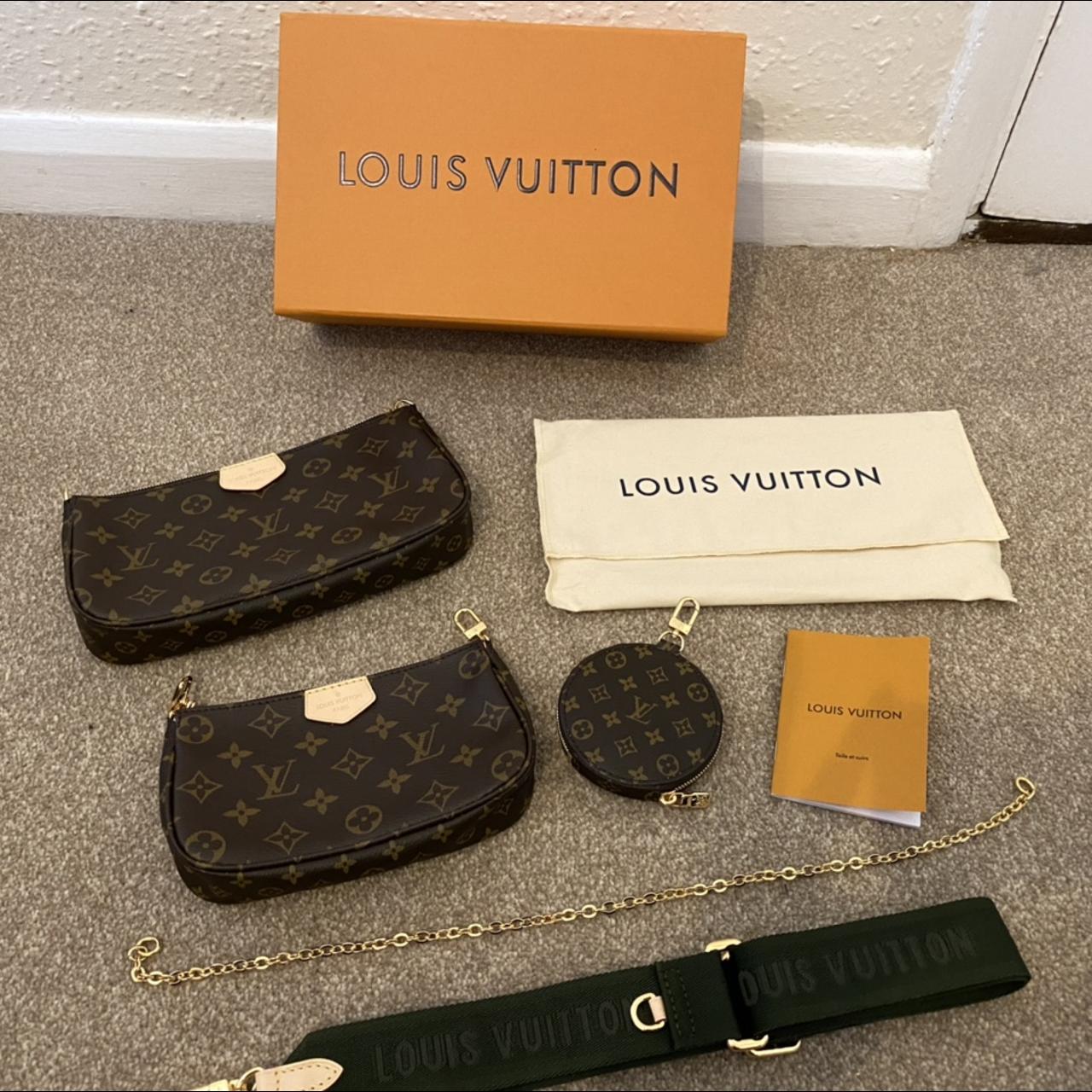 Authentic ✓ Louis Vuitton Monogram Twin Pochette - Depop