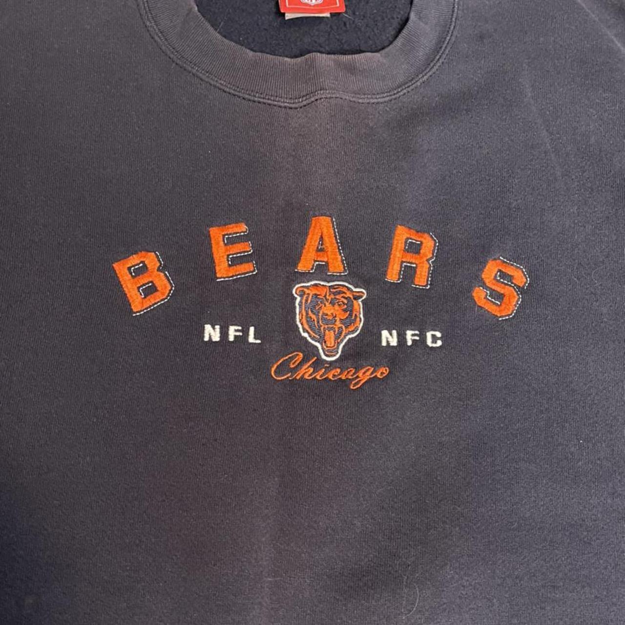 Vintage NFL 90’s Embroidered Chicago Bears Crewneck... - Depop