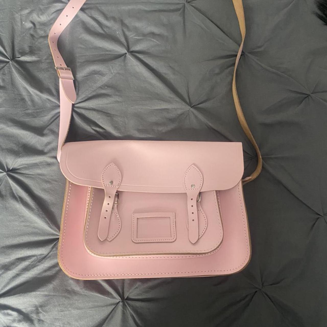 Cambridge Satchel Women's Pink Bag | Depop