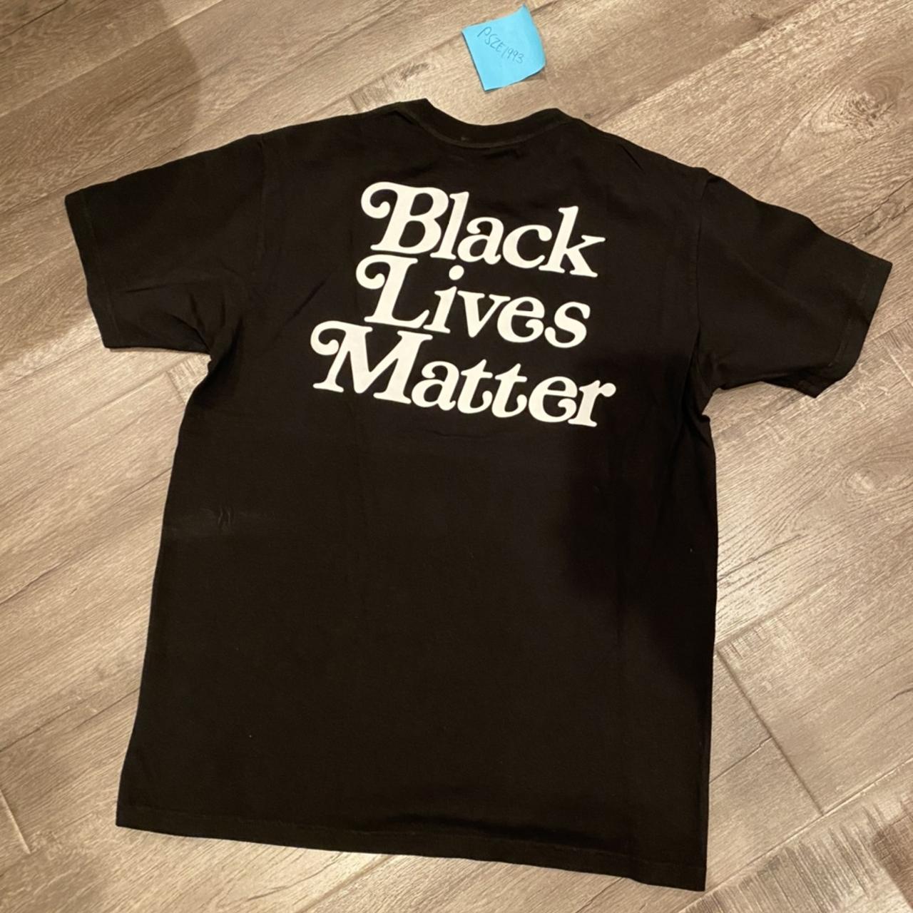 ファッション人気ブランドランキング Girls Don't Depop | Black T-Shirt Matter Lives Black BLM Cry トップス