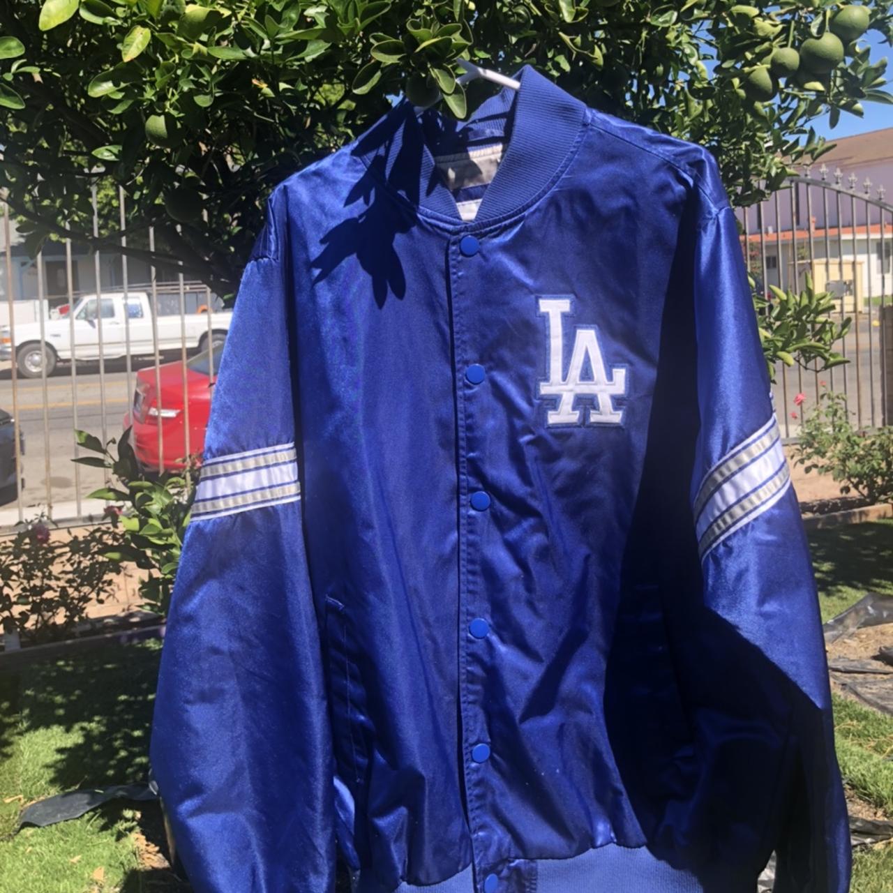 Los Angeles Dodgers jacket, perfect for any MLB fan. - Depop