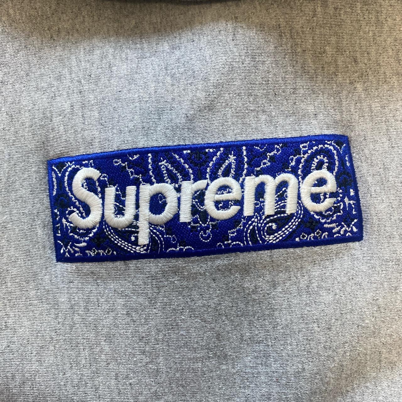 Supreme, Sweaters, Supreme Royal Blue 208 Box Logo Xl Hoodie