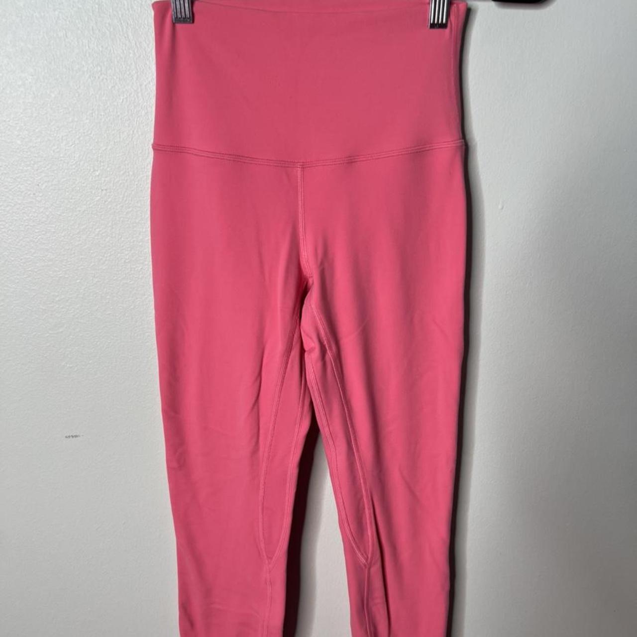 Lululemon Women's Pink Leggings Depop
