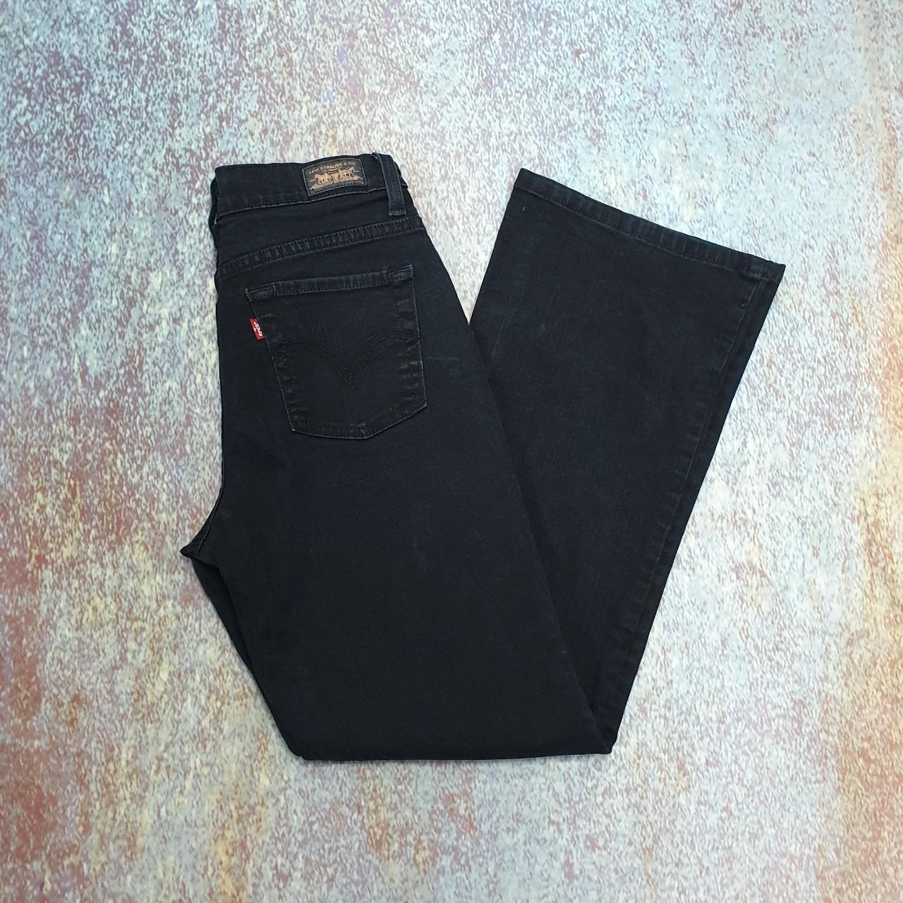 Vintage Levi's 512 jeans in Black rocking that... - Depop