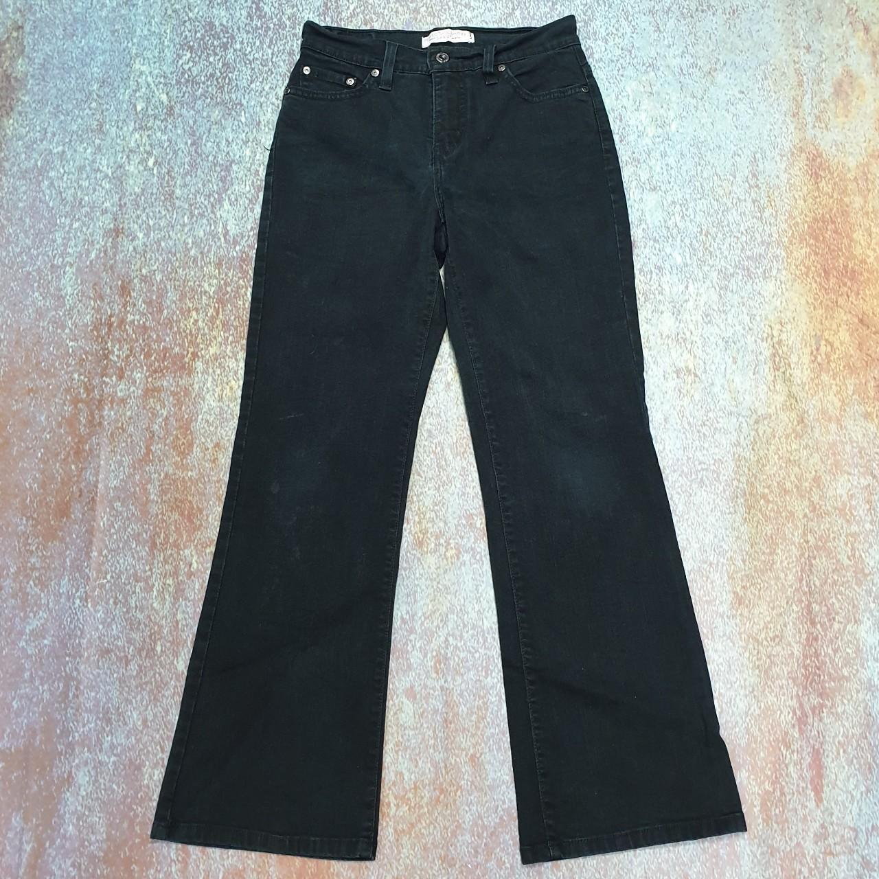 Vintage Levi's 512 jeans in Black rocking that... - Depop
