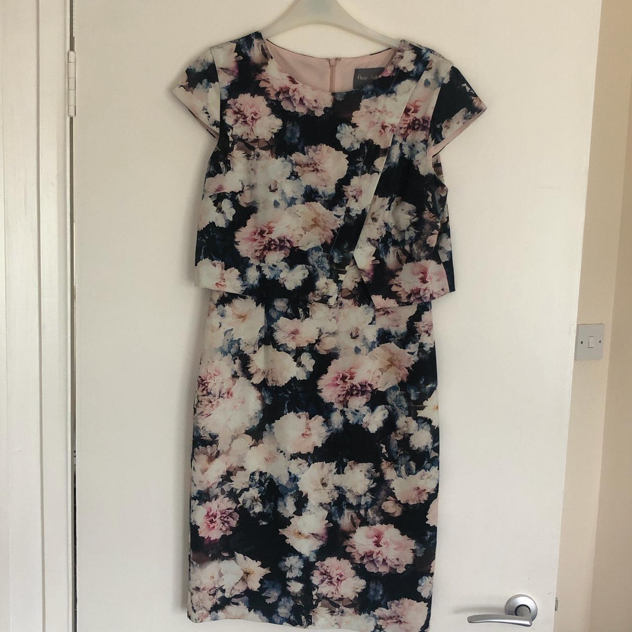 Beautiful Phase Eight floral dress. Worn once for a... - Depop