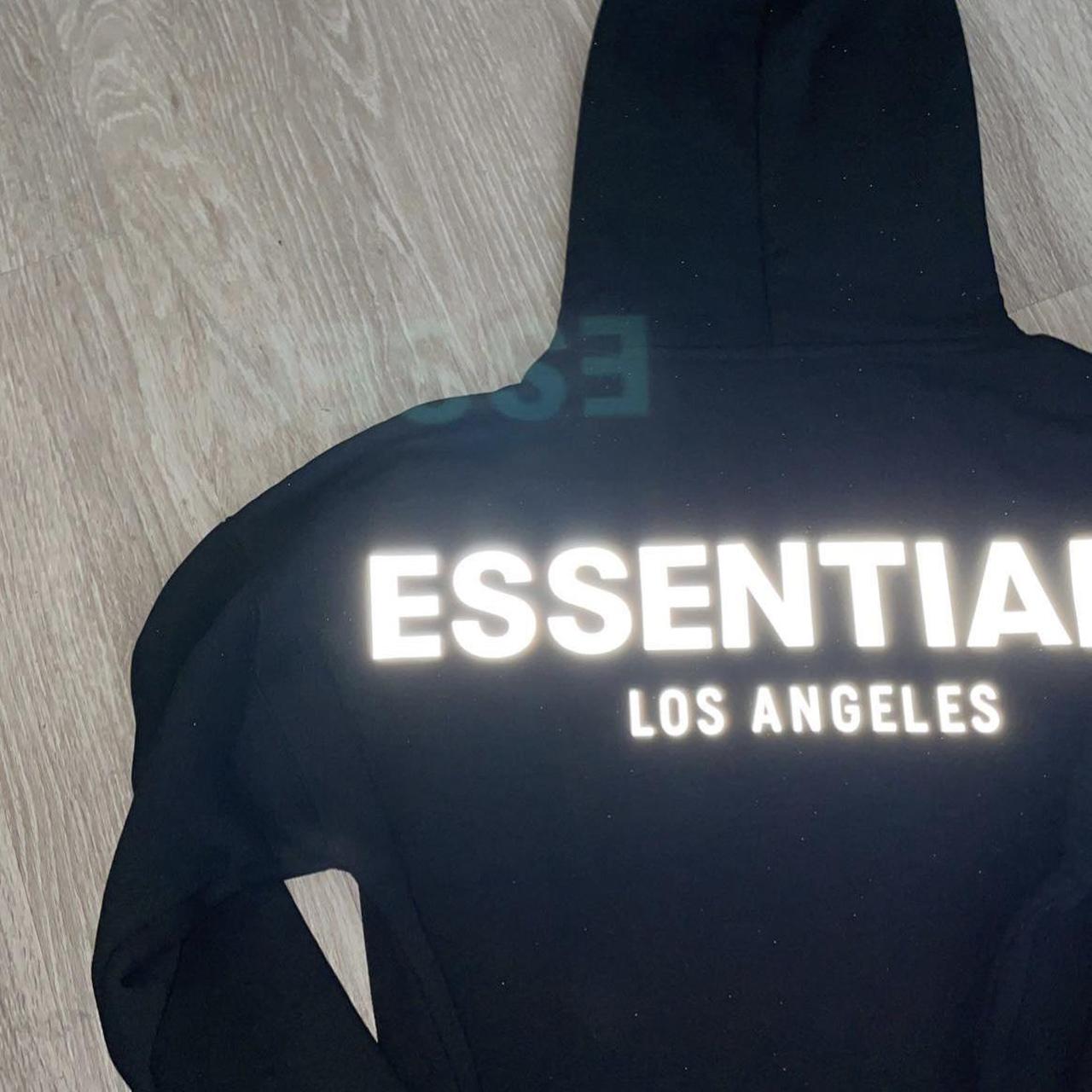 Fear of god 2024 essentials los angeles hoodie