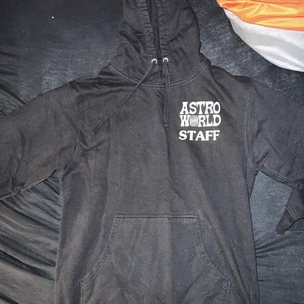 ASTROWORLD MERCH - BLACK HOODIE ASTROWORLD WORLD