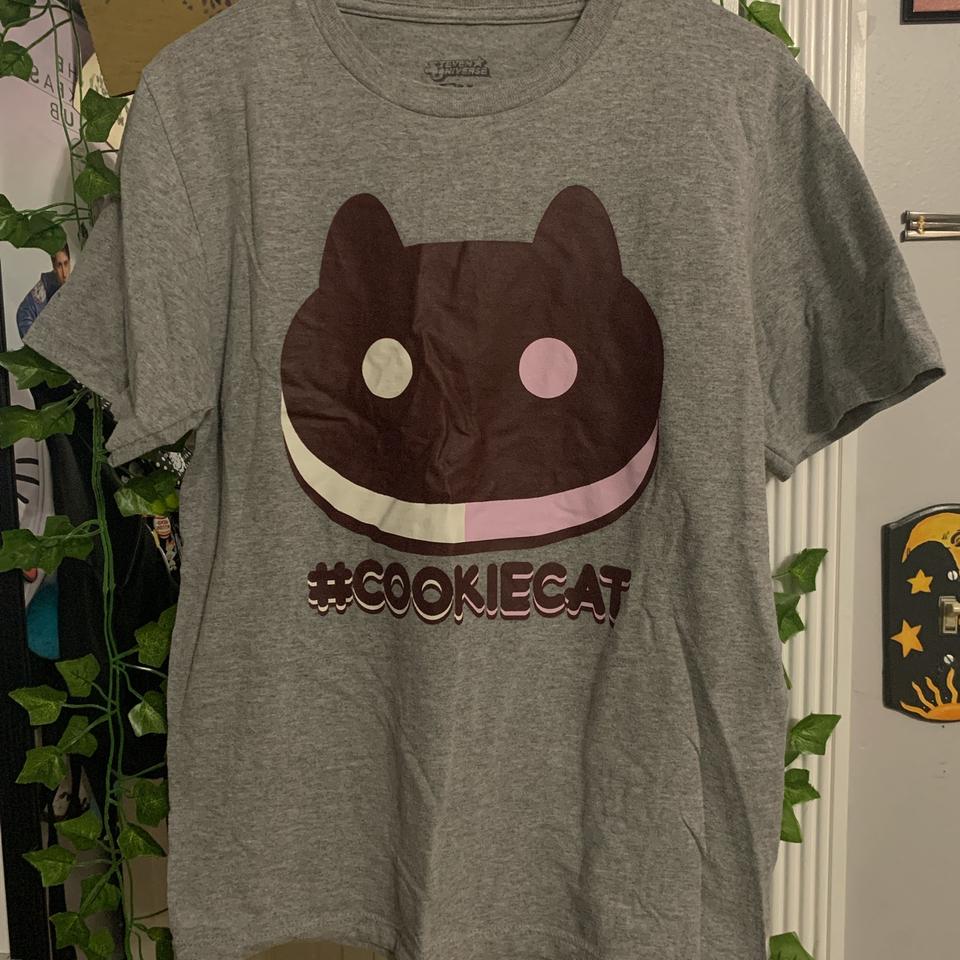 Steven Universe Cookie Cat Shirt excellent Depop