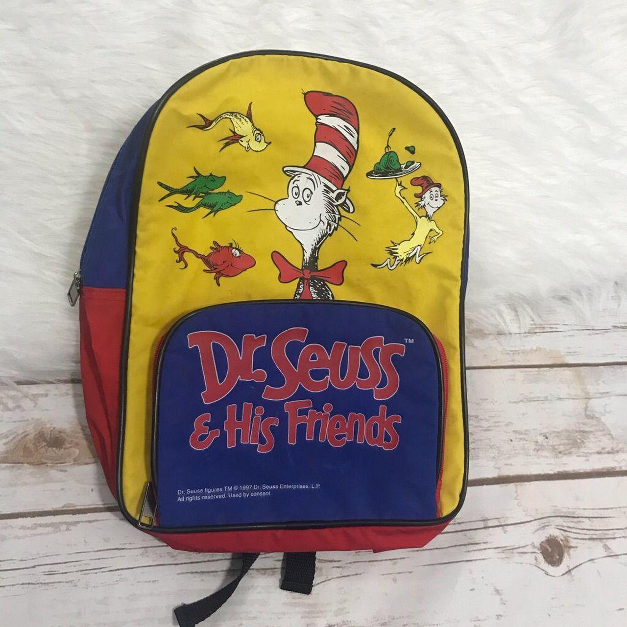 Dr seuss shop backpack with books