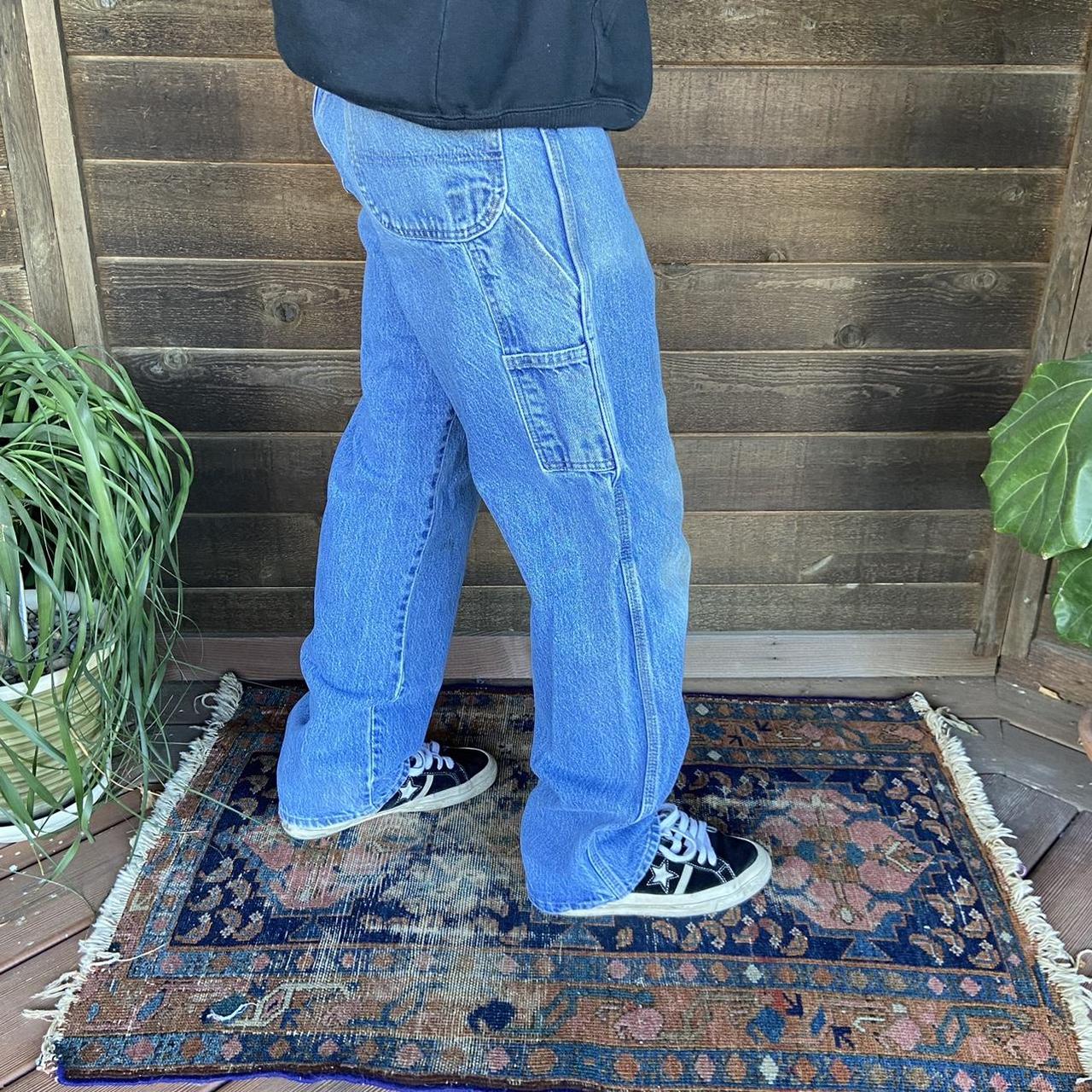 dickies denim work pants