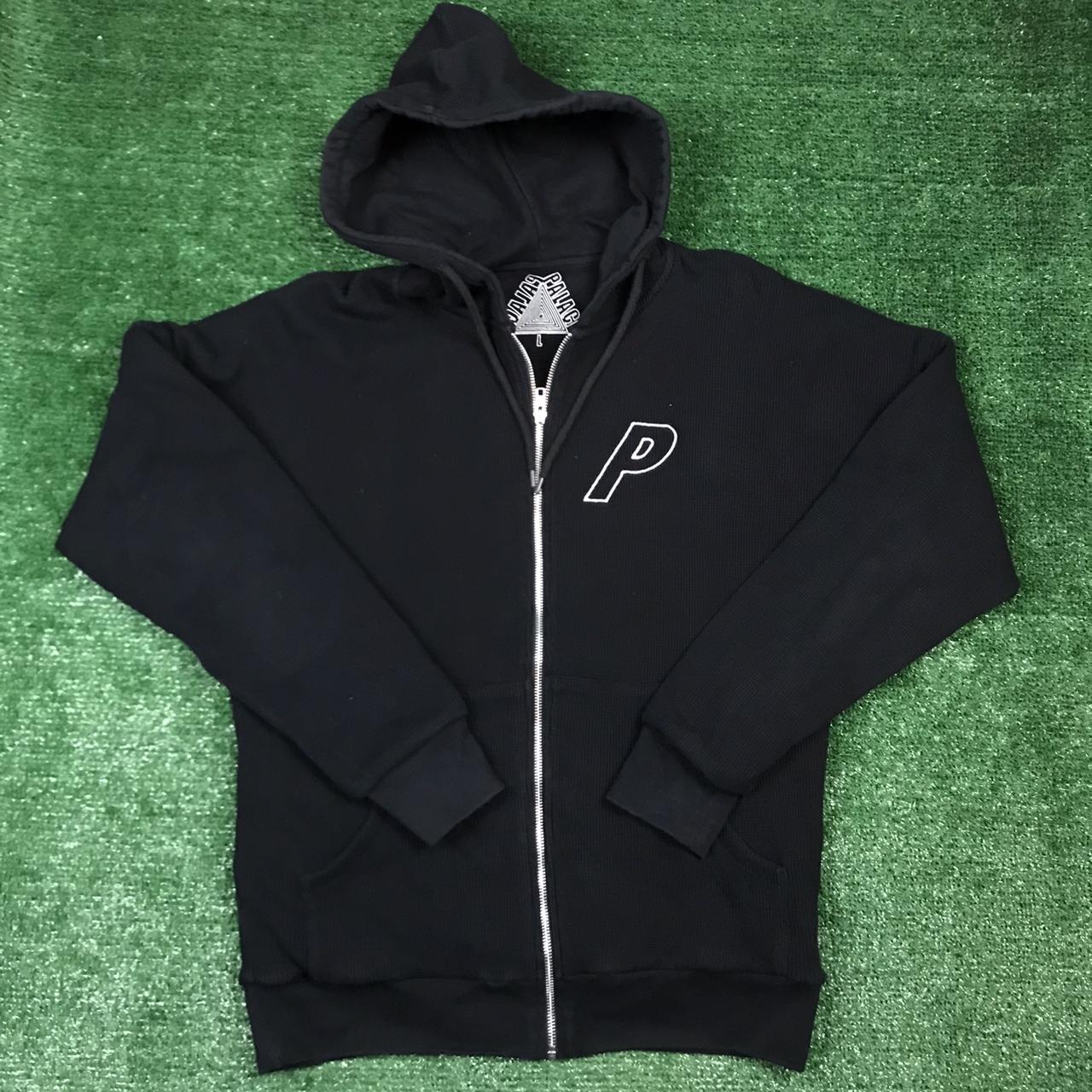 Palace zip up on sale hoodie