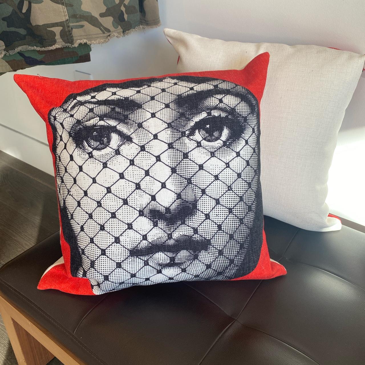 Super cute fornasetti pillow fornasetti Depop
