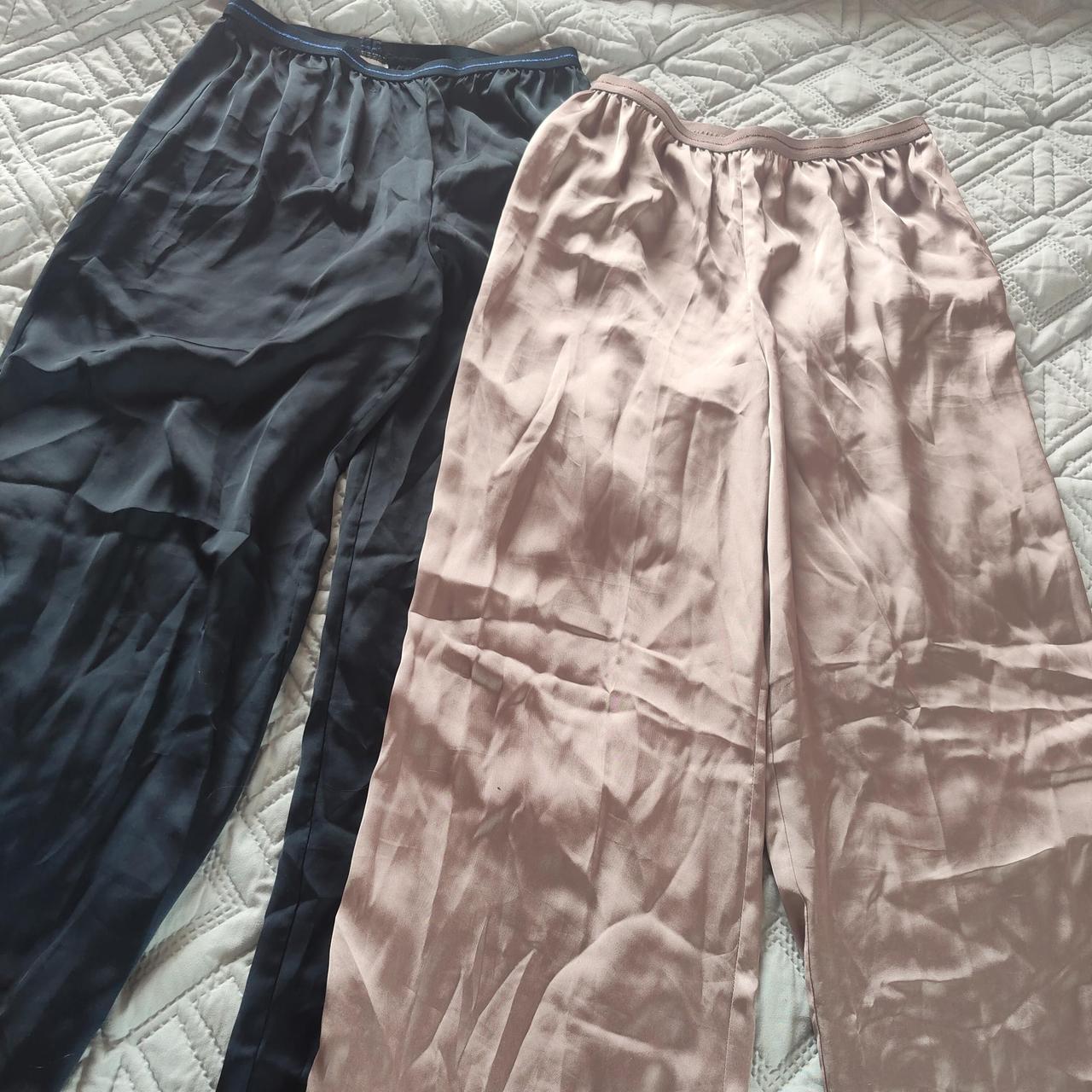 100 Polyester Pajama Pants X2 Super Soft Depop